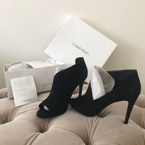 Calvin Klein Heels Shoes Stilettos Ankle 3.5in H